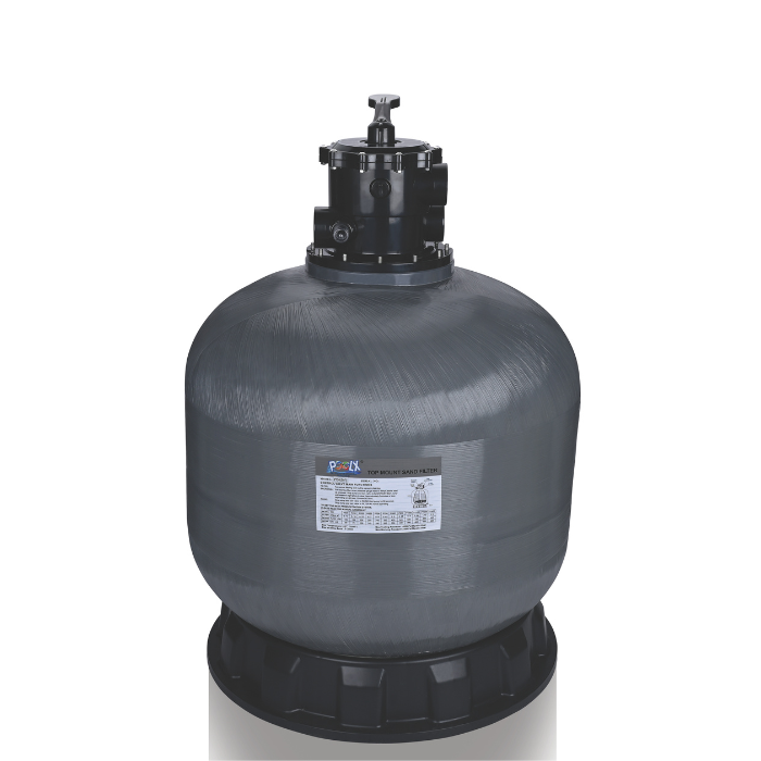 op Mounted Sand Filter with MPV Nut Bolt type